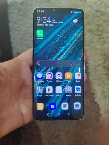 Huawei Mate 20 Pro 128 Gb Negro 6 Gb Ram, Funciona Bien, Huella En Pantalla, Libre, Servicios De Google Play, Leve Detalle En Pantalla