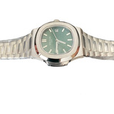 Reloj Patek Philippe Automatico Nautilus Plata 40mm Verde