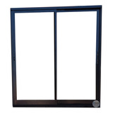 Puerta Balcon  Modena Negro 250x200 + Manijones Y Mosquitero