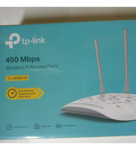 Ap Tp-link Tl-wa901n Wireless N 450mb Nuevo Sin Uso
