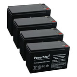 Batería Powerstar 12v 9ah Para   Pocket Mod (4pk