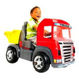 Mini Caminhão Truck Com Pedal Caçamba Mini Carro Infantil