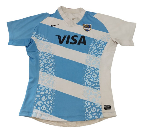 Camiseta De Rugby De Los Pumas Original Talle X L Usada 