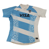 Camiseta De Rugby De Los Pumas Original Talle X L Usada 