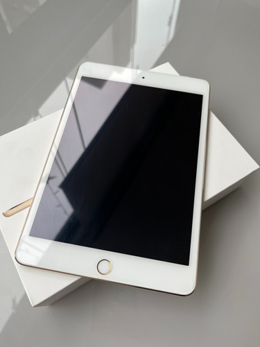 iPad Mini 4 Wifi + Cellular 128gb - Dourado/gold