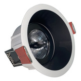 Spot Embutido Orientable Blanco Negro Led Gu10 Adar-n G6 WLG