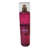 Fine Fragrance Bourbon Strawberry Vainilla Bath & Bodyworks Volumen De La Unidad 8 Fl Oz