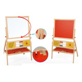 Lousa Quadro Infantil Brinquedo Educativo Pedagógico 6040