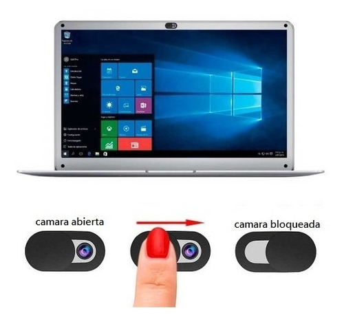 Tapa Camara Webcam Notebook Compatible iPhone iPad Tablet