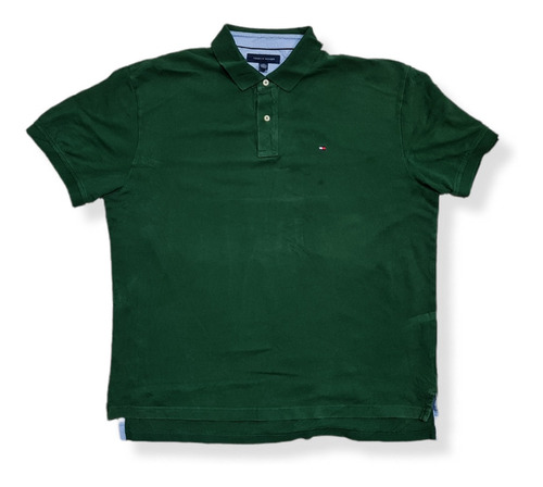 Playera Polo Tommy Hilfiger Xgrande Verde 