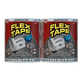 Cinta Impermeable Flex Tape, 4  X 5', Transparente - Pack De