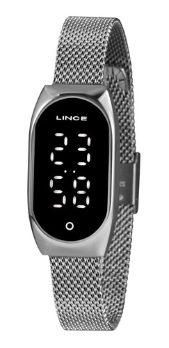 Relogio Lince Feminino Digital Touch Ldm4642l Pxsx Prata Led