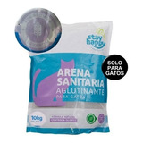 Arena Sanitaria Aglutinante Lavanda Para Gatos 10kg