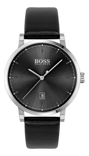 Reloj Hugo Boss Original 1513790 Hombre Correa Color Negro