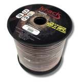 Resistente Rollo Cable 2vias Cal.14 100%cobre Kscf-14crs