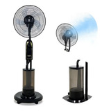 Ventilador Pedestal Turbo Con Rociador Agua Control Remoto 