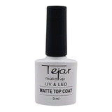 Esmalte Uv Semi Top Coat Matte Tejar 9ml Nails Lefemme