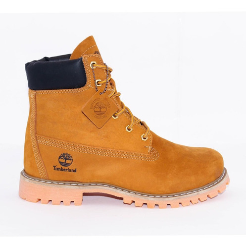 Bota Da Timberland Botinha Heritage Classic Yellow Boot Cat