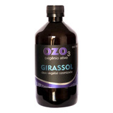  Óleo Girassol Ozonizado Concentrado 500ml Ozônio Vidro