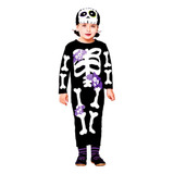 Disfraz Esqueleto Infantil Halloween Cotillón Activarte