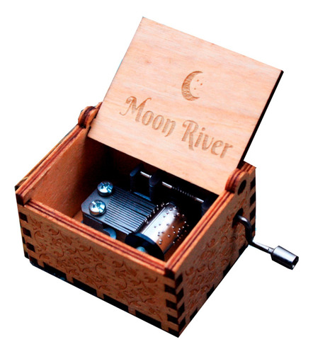 Caja Musical Moon River Cajita De Música Audrey Hepburn