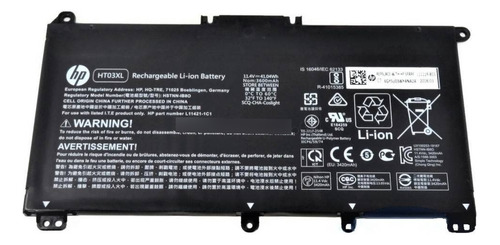 Batería Hp Original Hto3xl 15-cs 15-cw 15-da 15-db Ht03xl