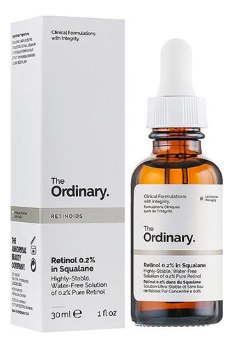 The Ordinary Retinol 0.2% Squalane Sérum 30ml