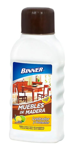 Lustrador Y Protector Muebles De Madera 300ml Binner