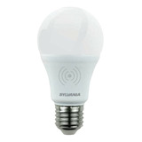 Bombillo Led Sylvania Toledo Sensor Bulbo Color Blanco Frío 9w 100v/240v 6500k 720lm