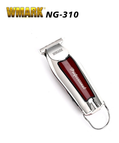 Aparador De Cabelo Maquina De Acabamento Wmark Ng 310 Cor Prateado 110v/220v