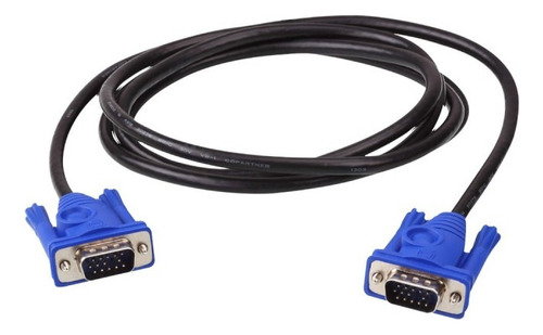 Gio - Cable Vga A Vga Ideal Para Proyectores, Hdtv, Laptop, Monitores (1.5 Metros De Longitud)