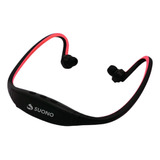 Suono Bs19c Auricular Bluetooth Mp3 Deportivo Color Rojo