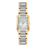 Reloj Citizen Eco-drive Bianca Crystal Bicolor Para Mujer Ew