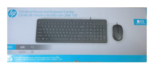 Combo - Mouse Y Teclado  Hp  Modelo 150- Ganga 