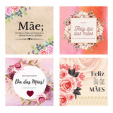 40 Cartão Dia Das Mães Flores Rosas Atacado Cestas Presentes