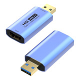 Suckoo Reemplazo Hdmi Hembra A Usb3.0 Macho Audio Video Tar.