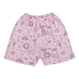 Pack 3 Short Verano Gamise 100% Algodon Estampado Bebe 