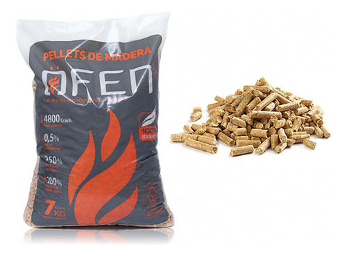 Pellets De Madera Para Calefacción X 7kg Mercadoenvio