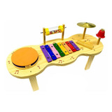Pequena Percussão Baby Madeira - Instrumento Infantil