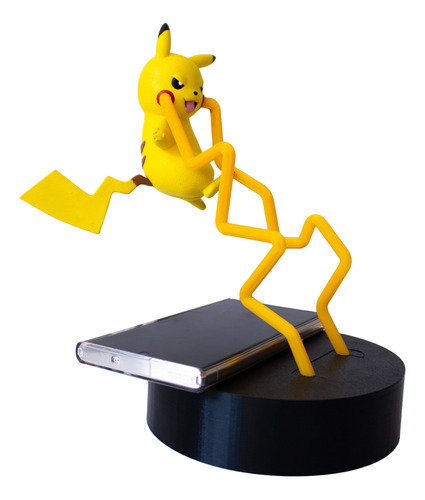 Lampara Pikachu Pokemon Compatible Con Cargador Inalambrico 