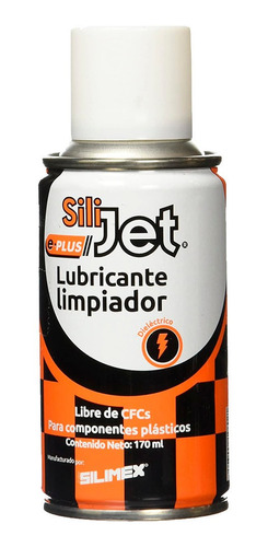 Limpiador De Circuitos Silimex Silijet E-plus 170ml Nar /vc