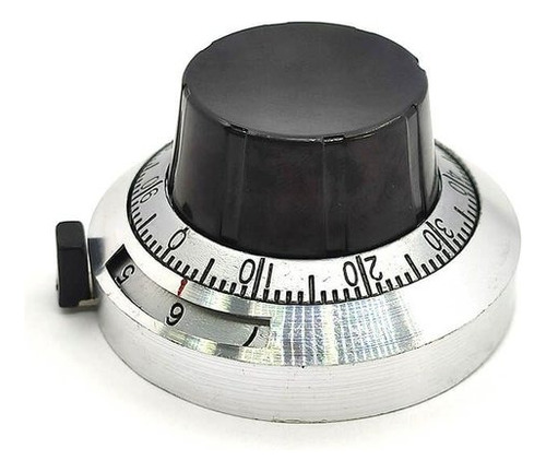 Knob / Dial 15 Voltas Para Potenciômetro 46x25,9mm 100 Div.