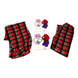 Pijama Pareja Hello Kitty Sanrio Playera + Pantalón Polar 