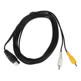 Cable Din De 8 Pines A 2 Rca, Profesional, Din De 8 Pines, M