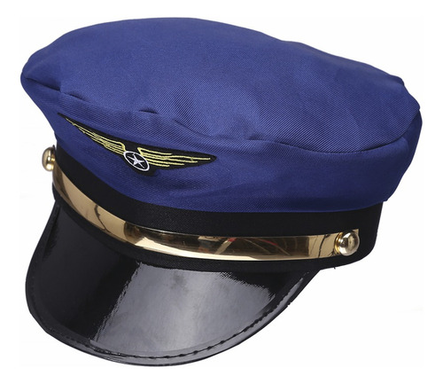 8 Gorro Aviador Piloto Sombrero Disfraz Cotillon