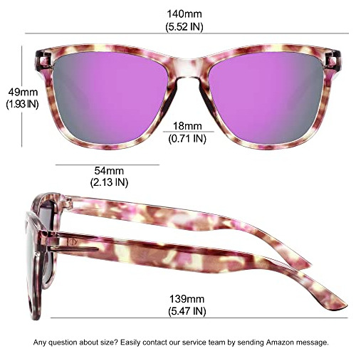 Gafas De Sol Polarizadas Clsicas Para Mujer Hombre 55lch Foto 10