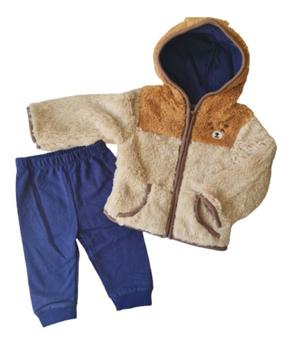 Ropa Conjunto 2 Piezas Poleron Chiporro Mas Jogger Para Niño