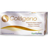 Nutrifarma Colageno 30 Comp Piel Cabello Y Uñas Original