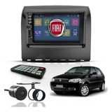 Kit Central Multimídia 2 Din Mp5 Bt Espelha Dvd Fiat Palio