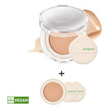 Cushion Vegan Mood Glow / Larga Duración - Cosmética Coreana